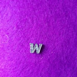 origami owl letter "w"